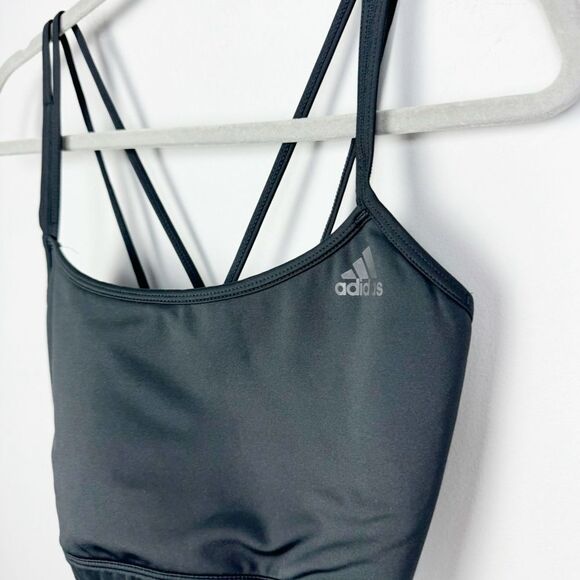 ADIDAS | Black Strappy Back Sports Bra Women’s Size X-Large - Picture 3 of 6